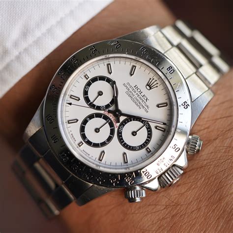 daytona oro bianco ghiera ceramica|Acquista Rolex Daytona Zenith 16520 .